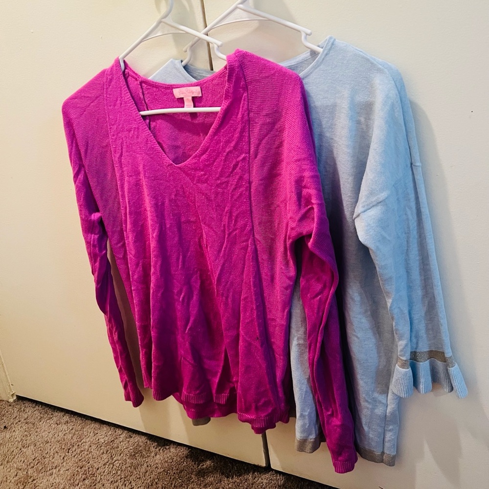 TWO Lilly sweaters light weight